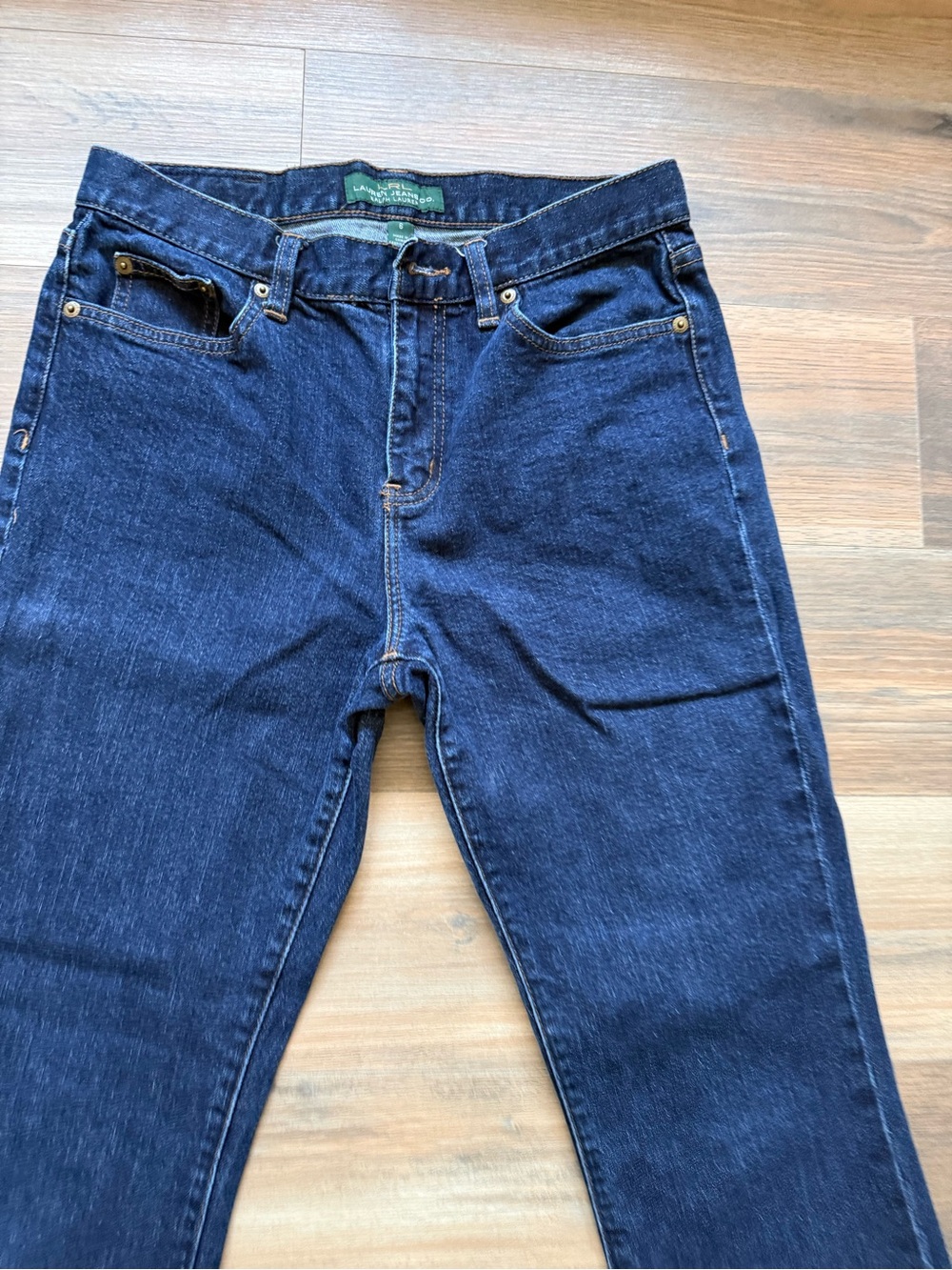Lauren Ralph Lauren Women’s Dark Blue Bootcut Jeans size 6 - Picture 3 of 4
